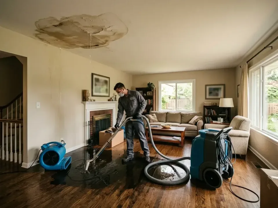 attic-pipe-burst-ceiling-drip-008 — frequently asked questions, Water Damage Restoration & Carpet Care in Olney, TX